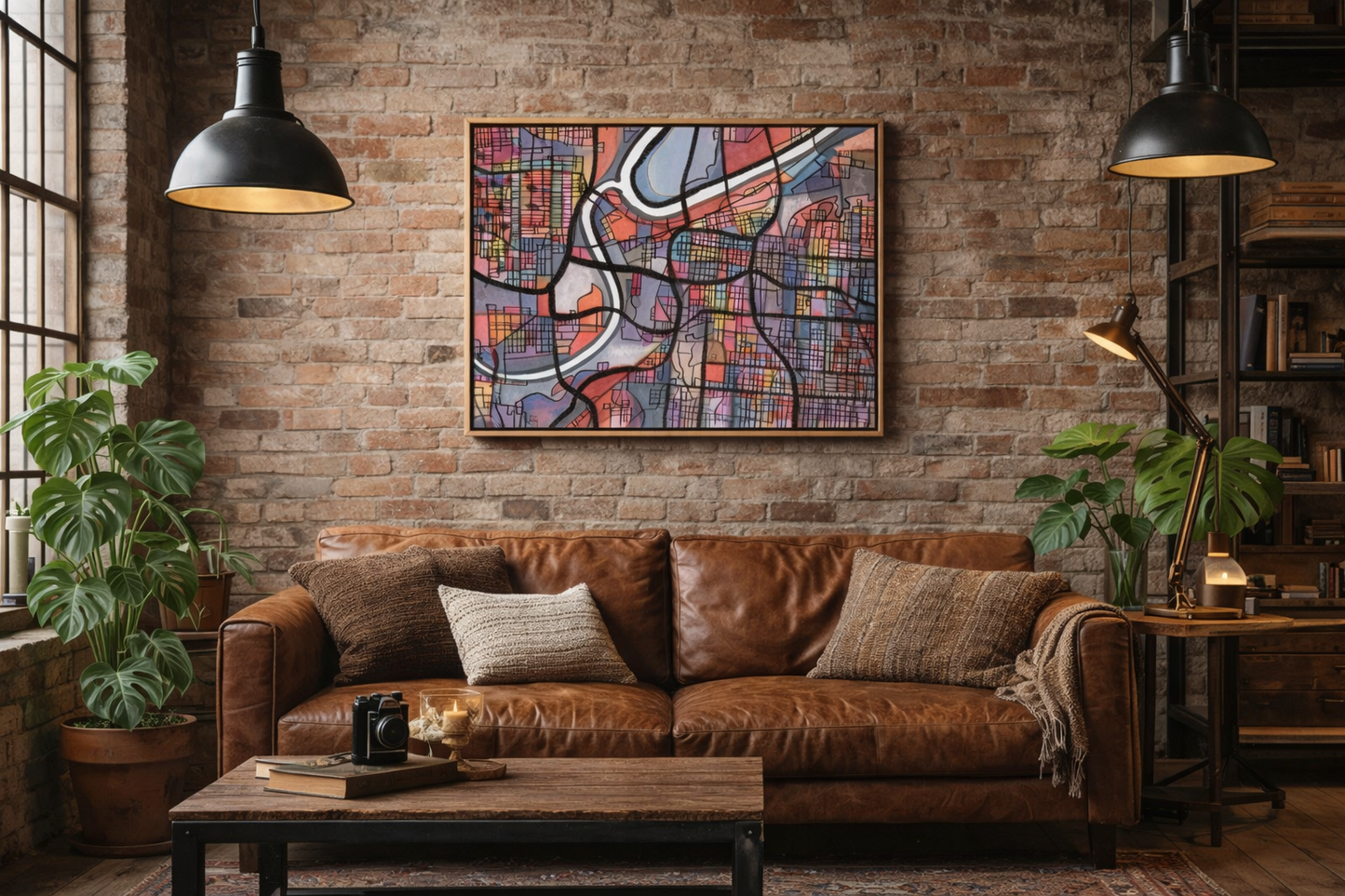 Kansas City MO Map Art - Commercial License