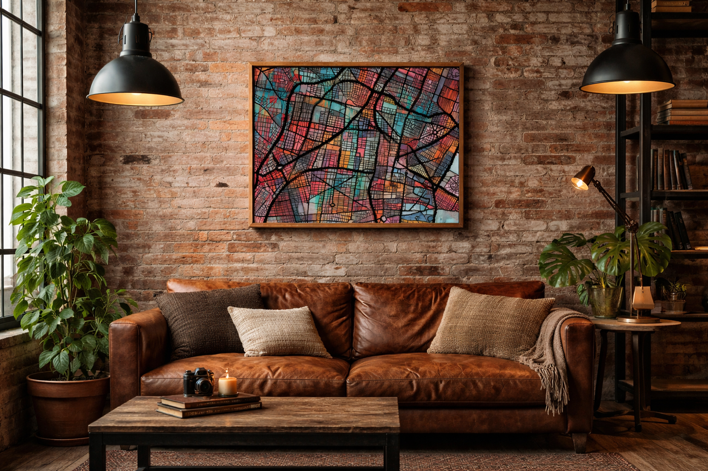 Mexico City Map Art - Commercial License
