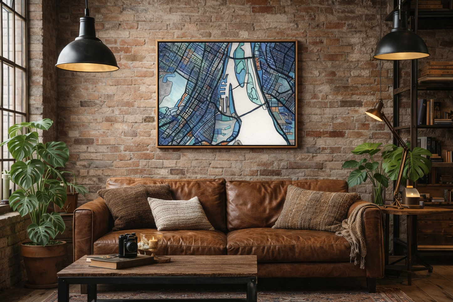Montreal QB Map Art - Commercial License
