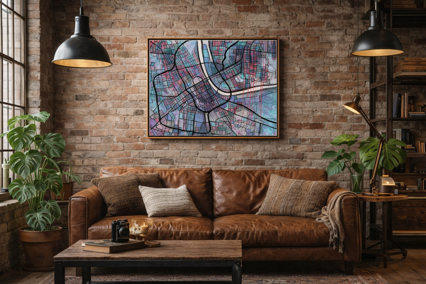 Nashville TN Map Art - Commercial License