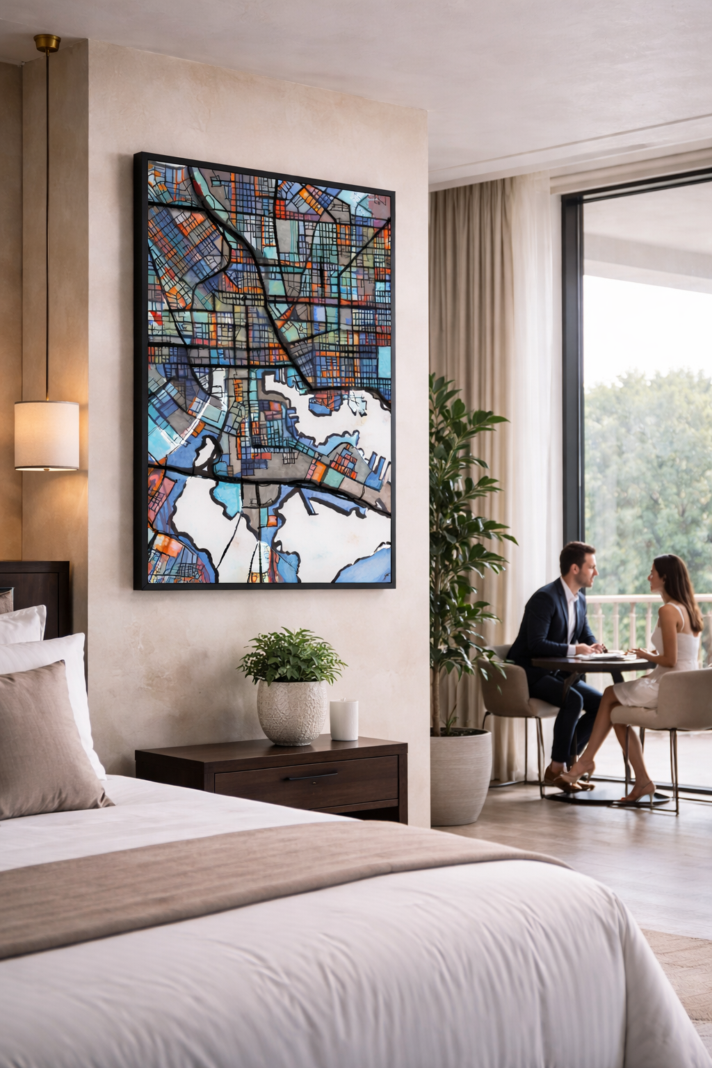 Baltimore MD Map Art - Commercial License