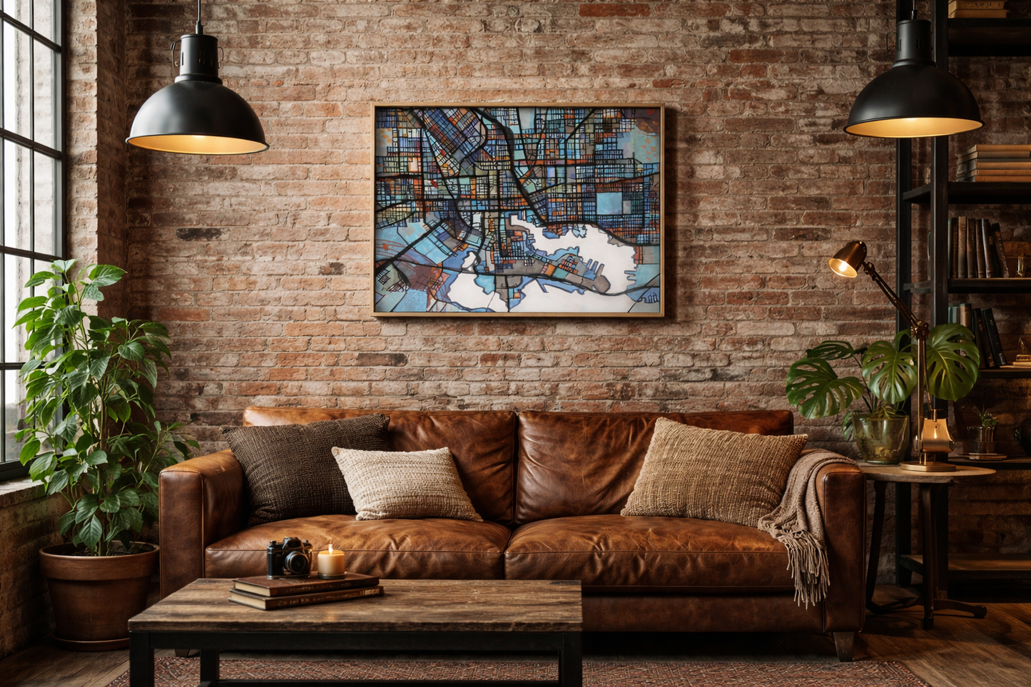 Baltimore MD Map Art - Commercial License