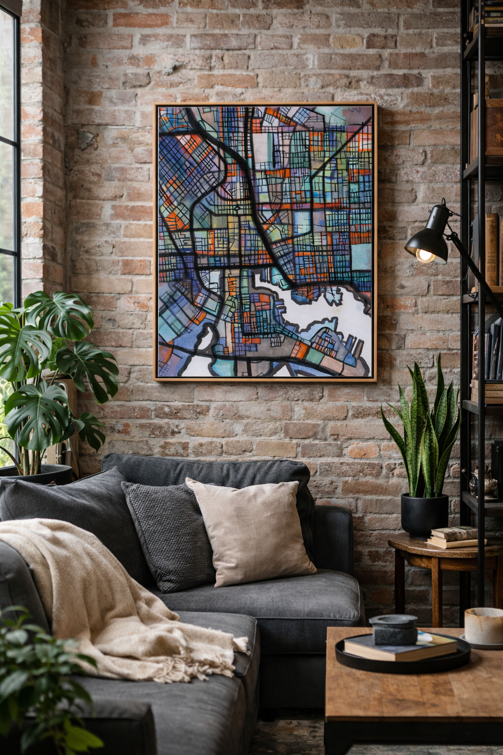 Baltimore MD Map Art - Commercial License