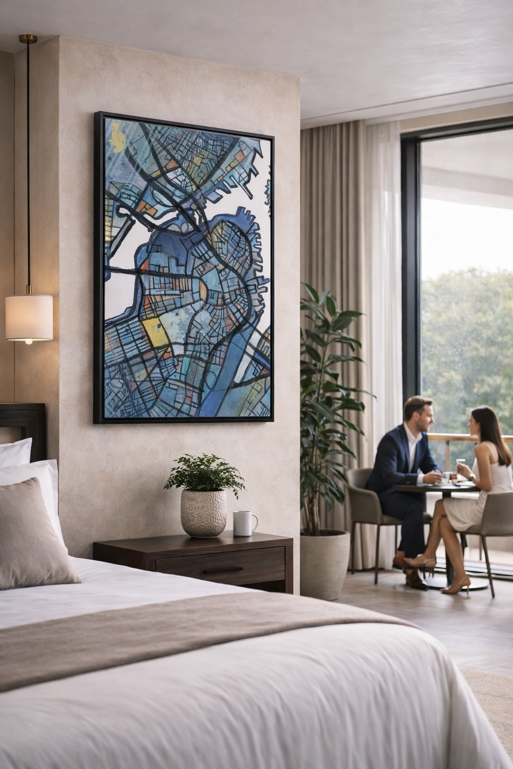 Boston MA Map Art - Commercial License