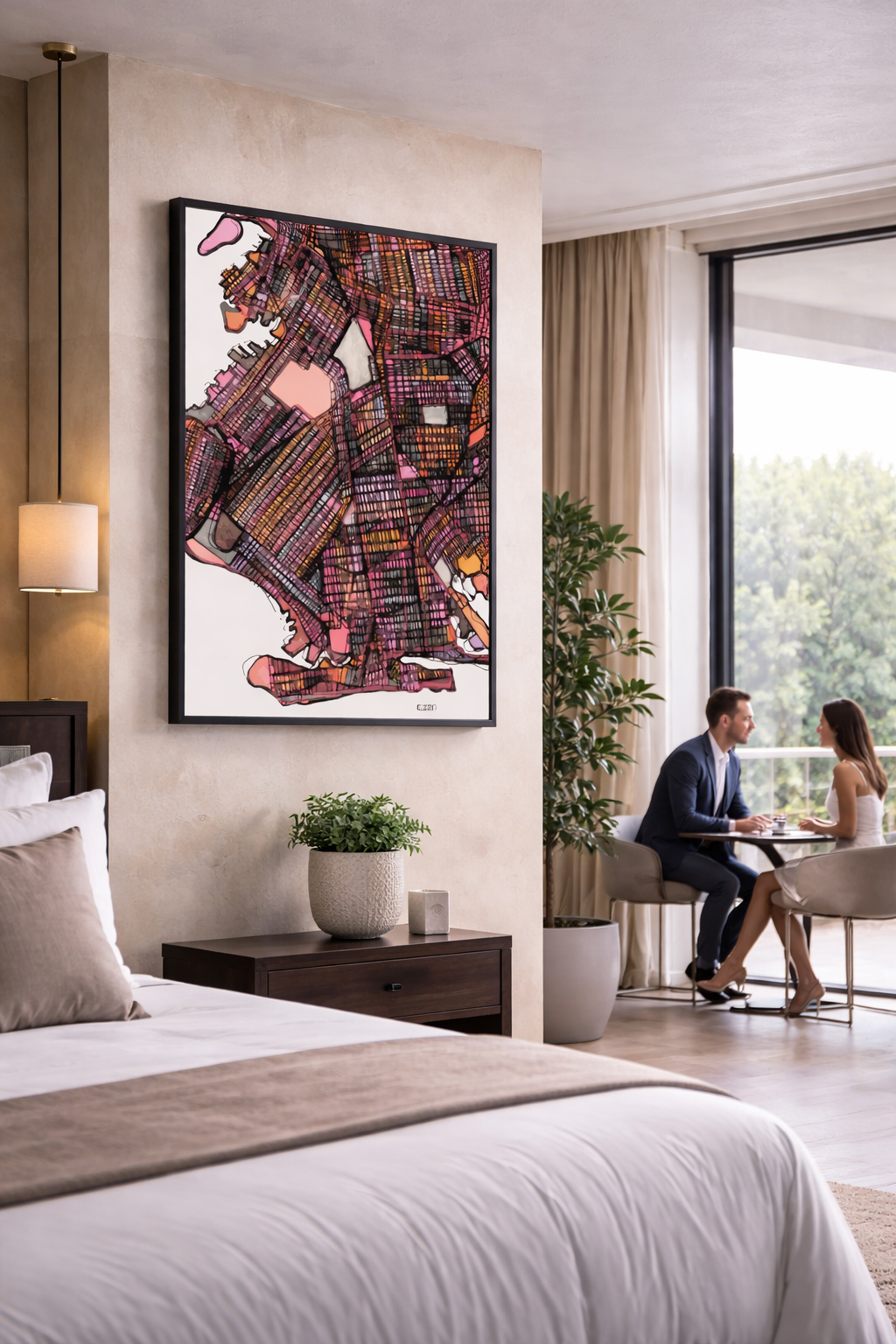 Brooklyn NYC Map Art - Commercial License