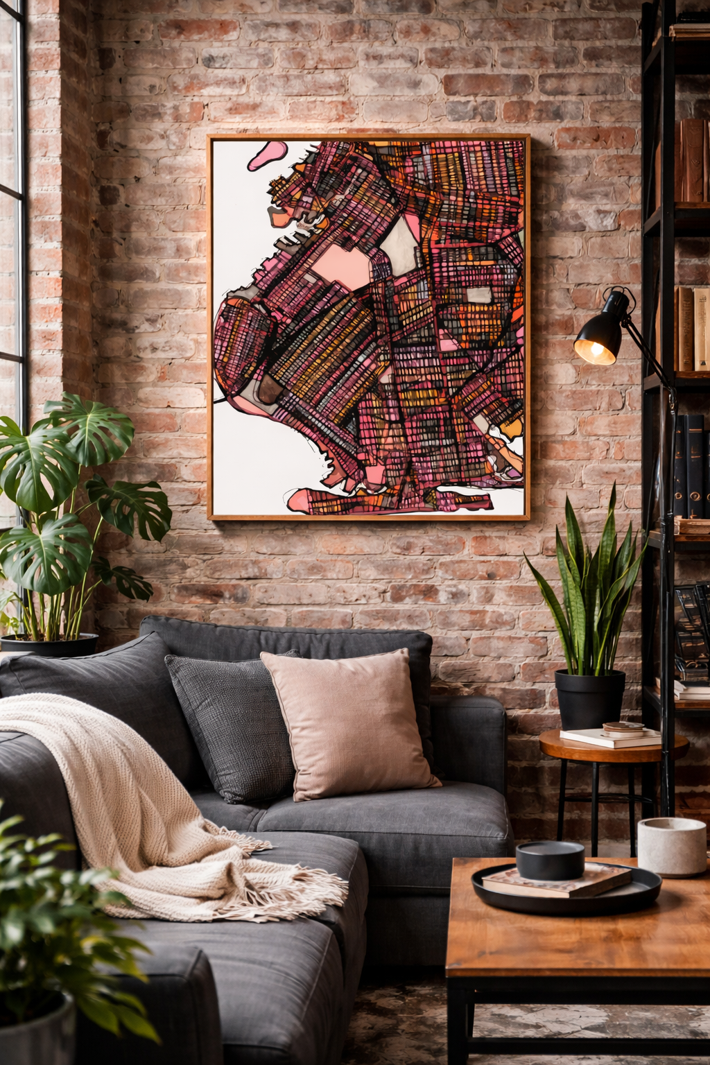Brooklyn NYC Map Art - Commercial License
