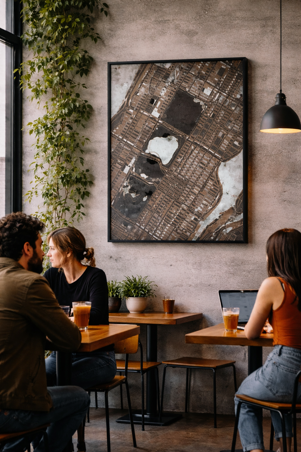 Central Park NYC Map Art - Commercial License