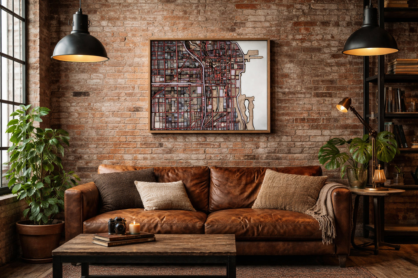 Chicago IL Map Art - Commercial License