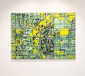 Denver, CO - 30x40" Canvas Print