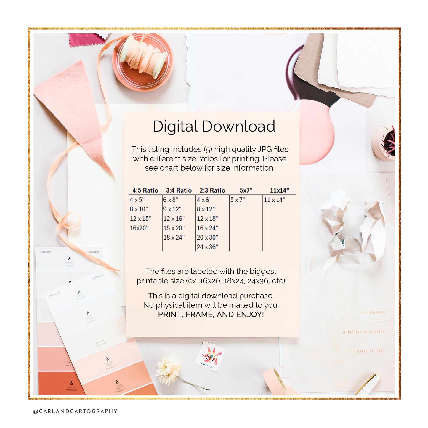 Brooklyn NYC Map Art - Digital Fine Art Print. Full Color.