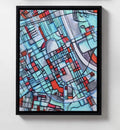 Downtown (Nashville) - 16x20" Framed Canvas Print
