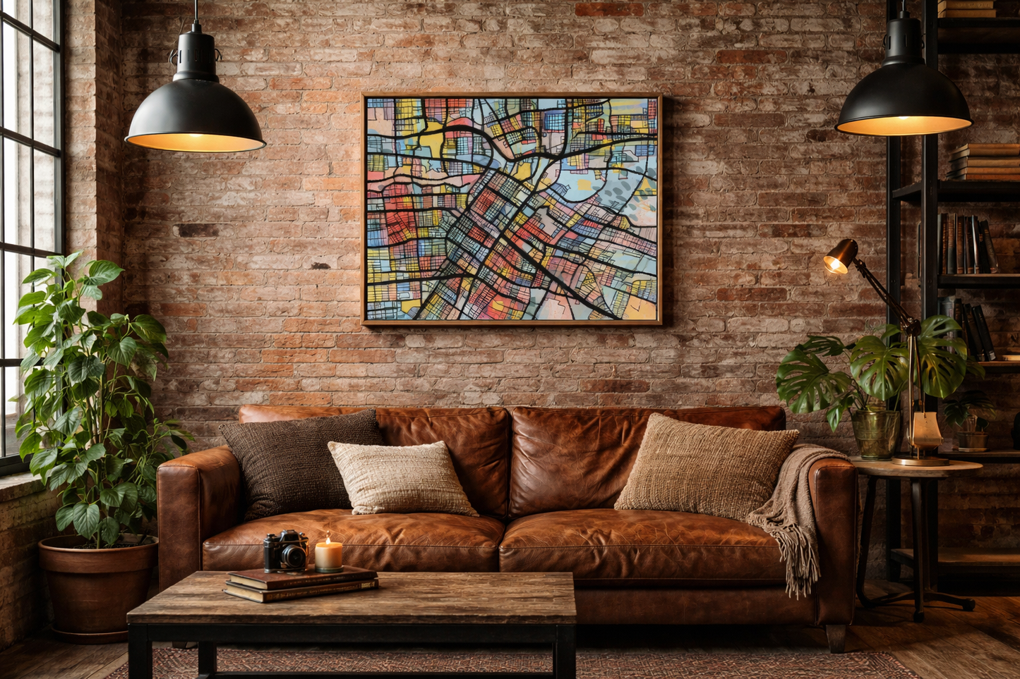 Houston TX Map Art - Commercial License