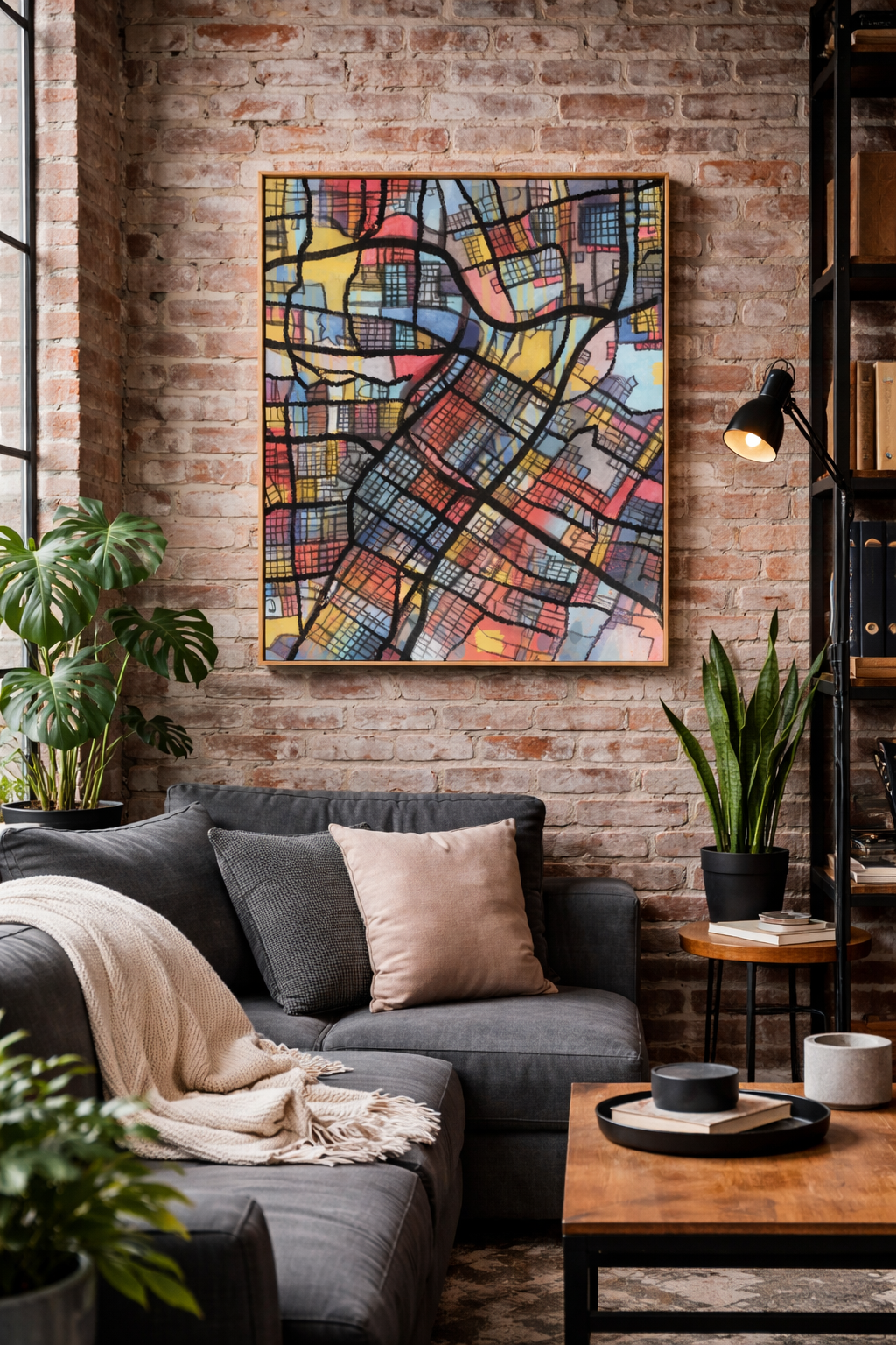 Houston TX Map Art - Commercial License