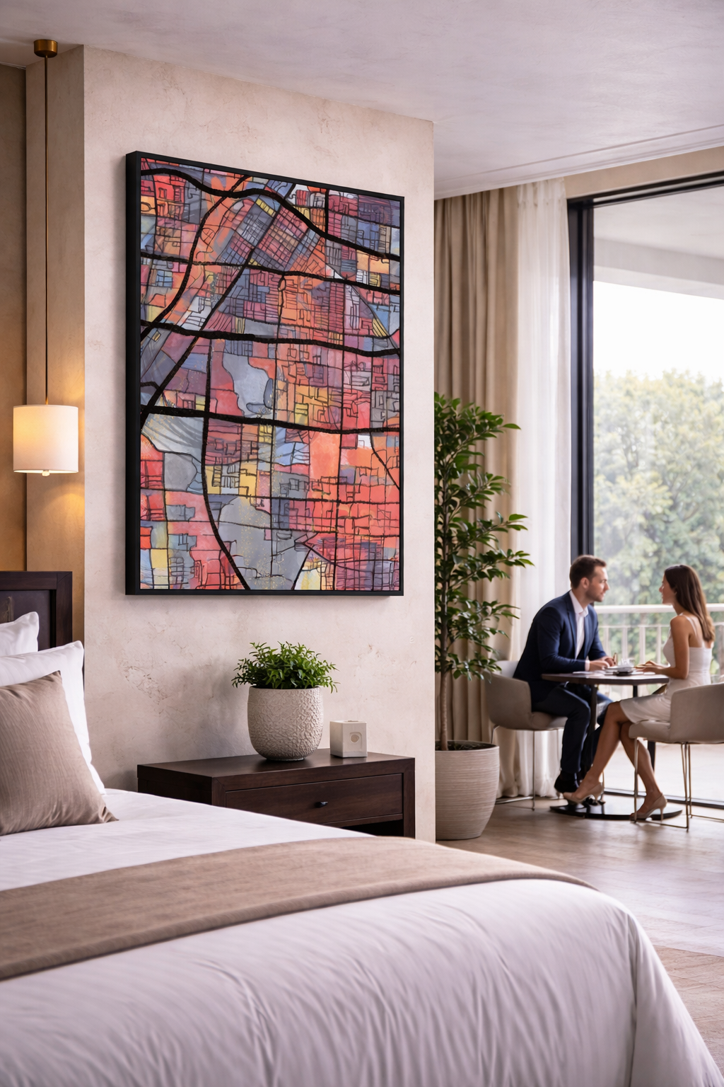 Las Vegas NV Map Art - Commercial License