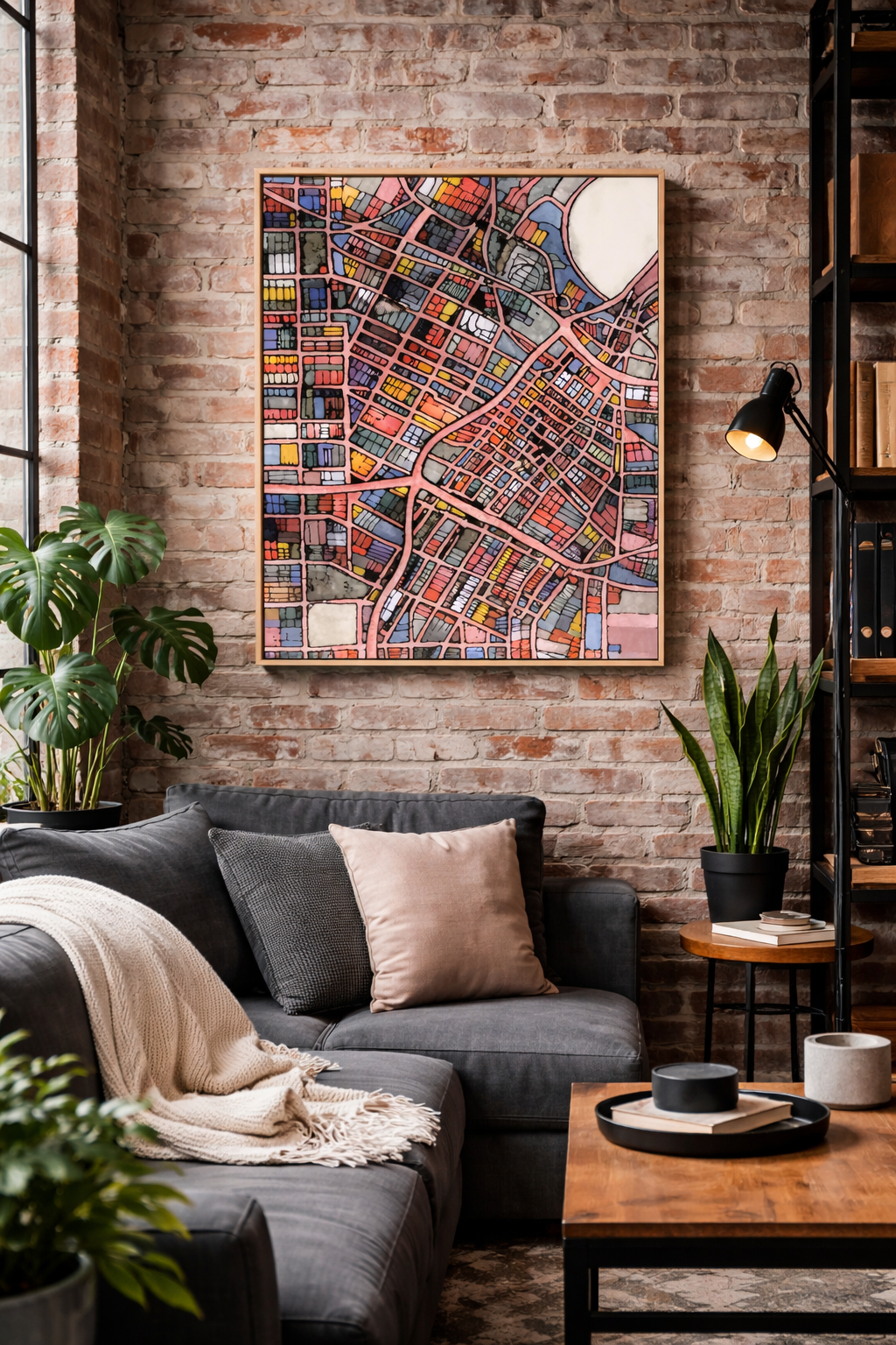 Los Angeles CA Map Art - Commercial License