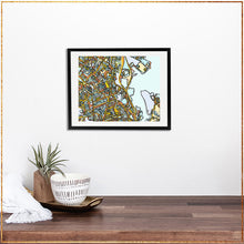 Load image into Gallery viewer, Boston Dorchester - Framed Print