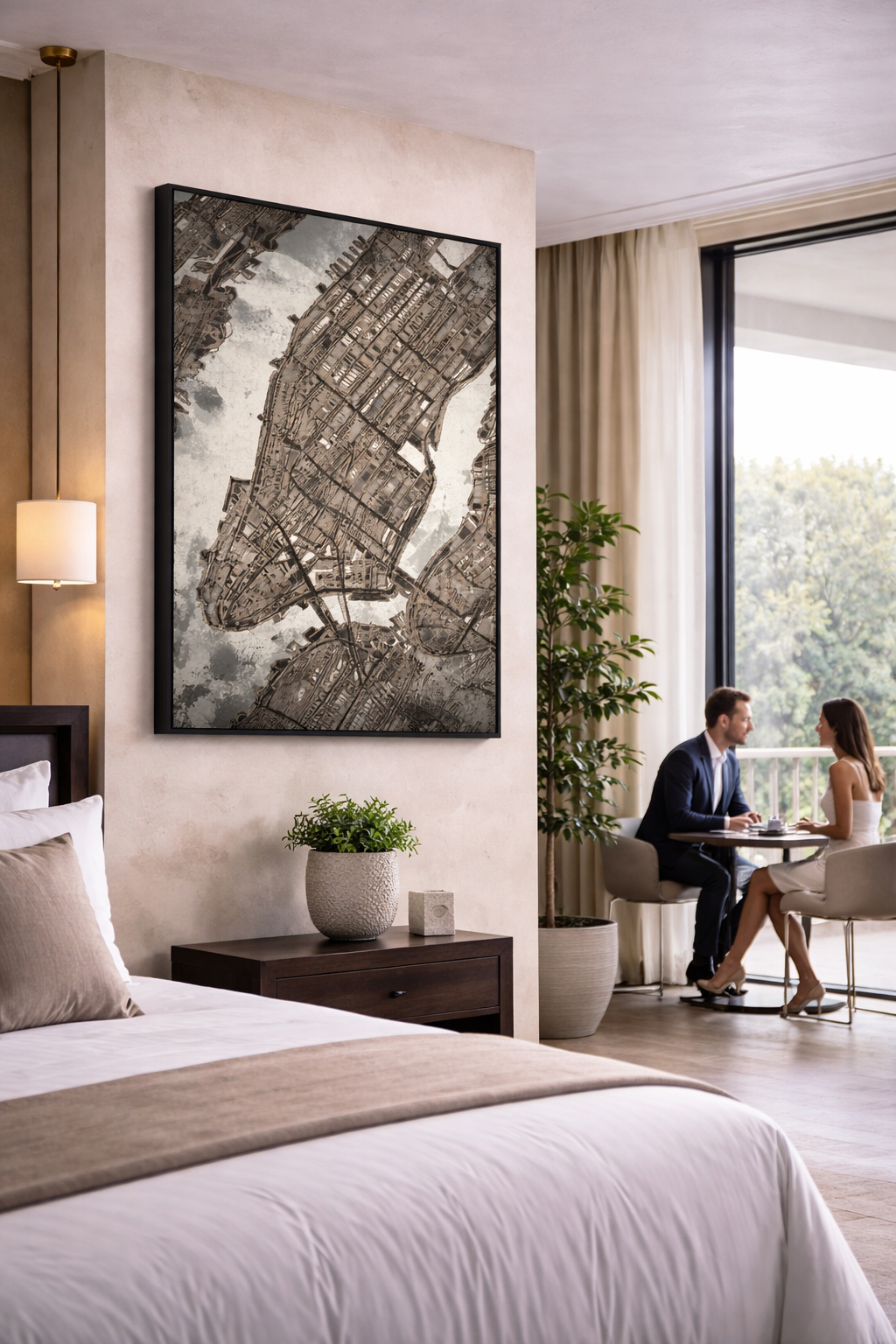 Manhattan NYC Map Art - Commercial License
