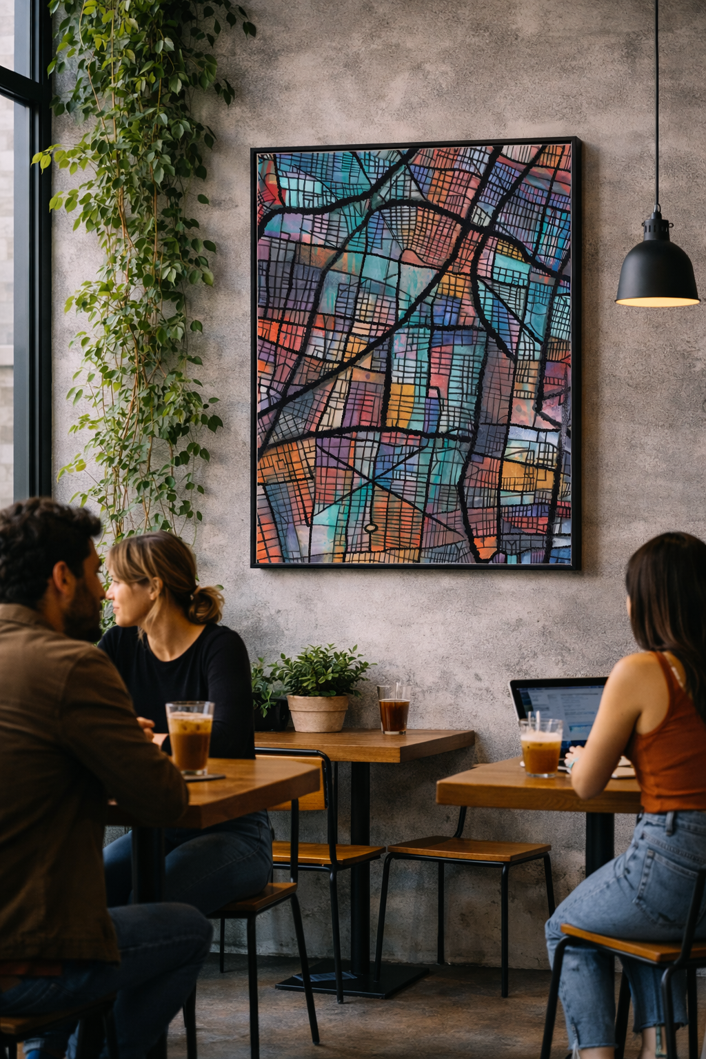 Mexico City Map Art - Commercial License