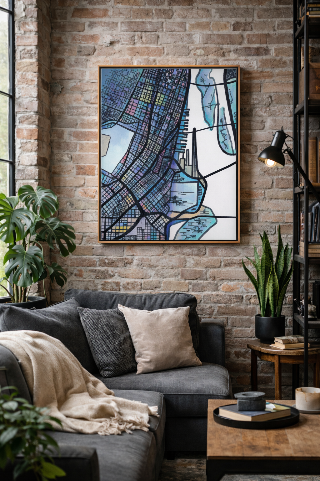 Montreal QB Map Art - Commercial License