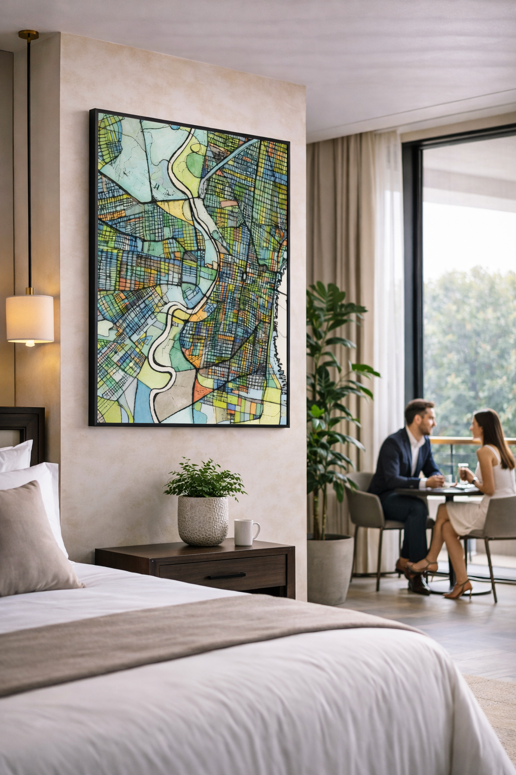 Philadelphia PA Map Art - Commercial License