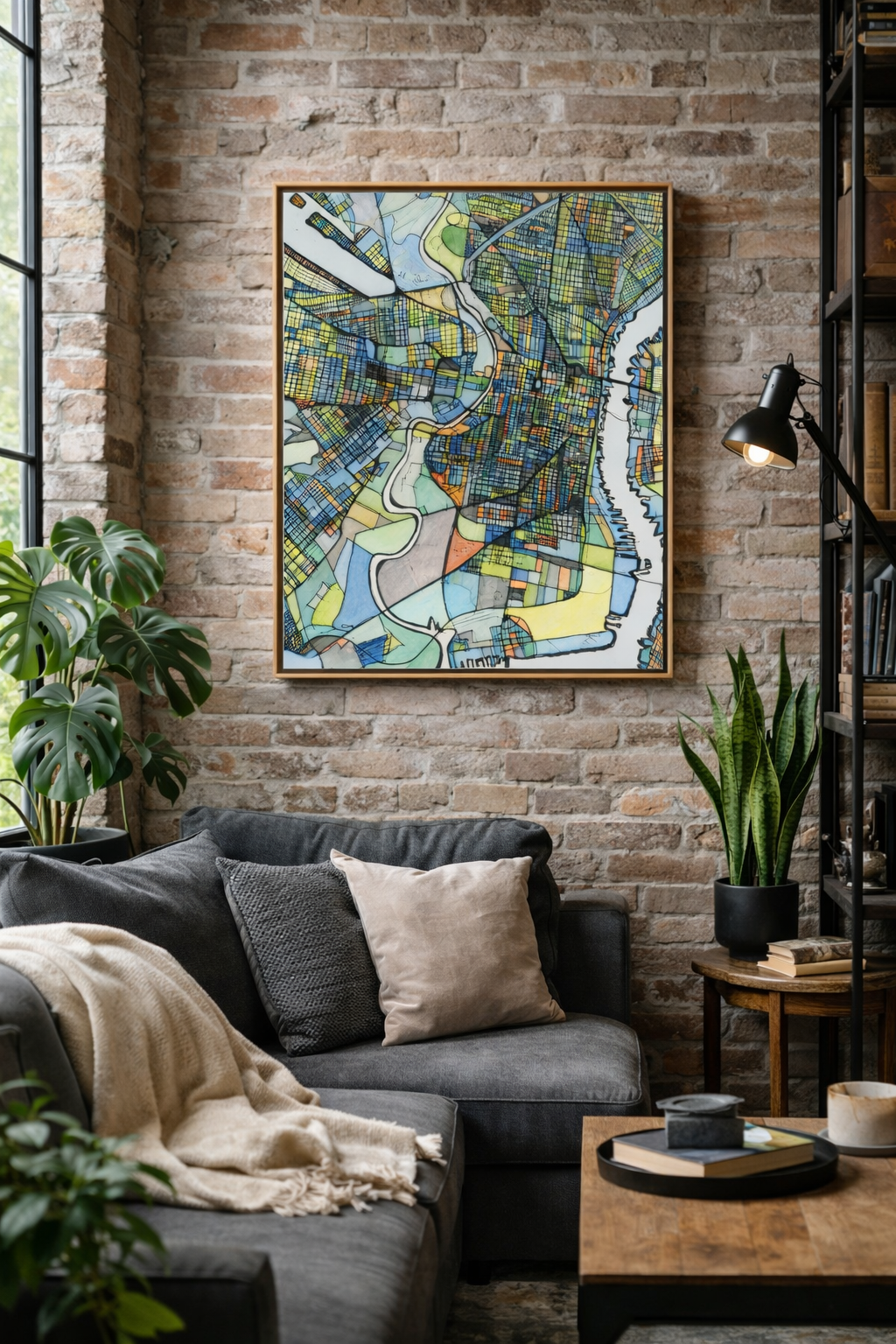 Philadelphia PA Map Art - Commercial License