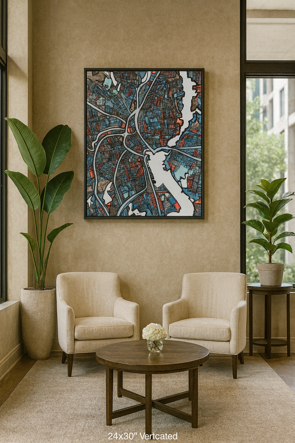 Providence RI Map Art - Commercial License