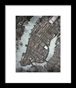 NYC Manhattan - Framed Print