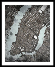 Load image into Gallery viewer, NYC Manhattan - Framed Print