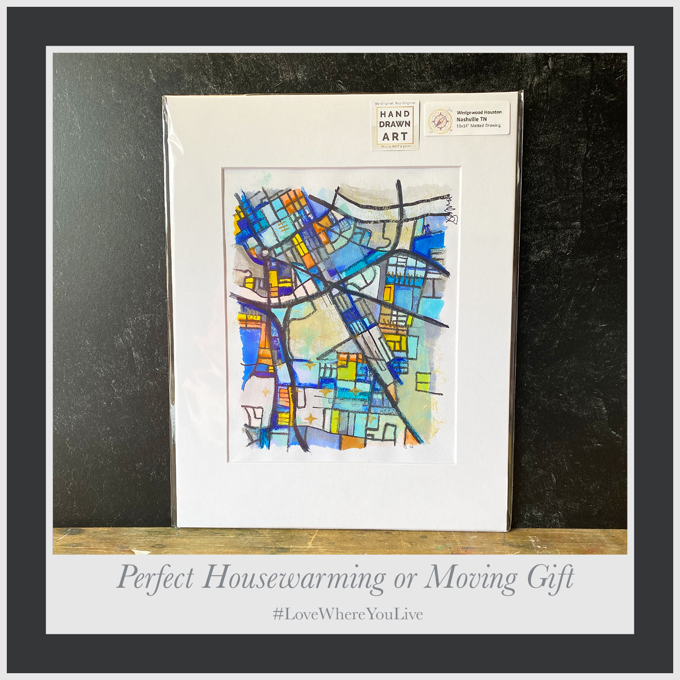 Wedgewood Houston - Blue and Orange