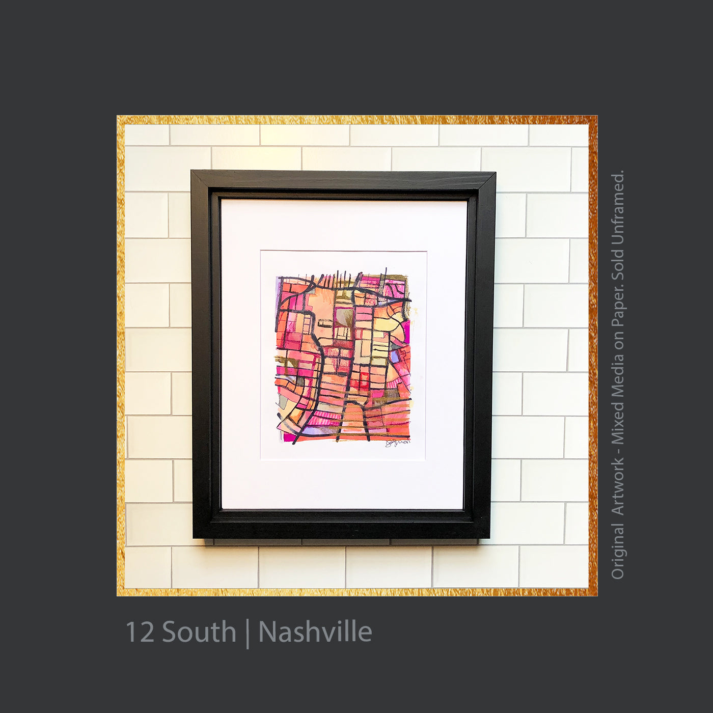 12 South Dark Pink