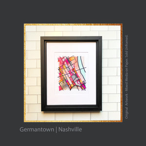 Germantown Nashville - Pink and Purple Vertical