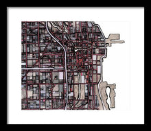 Load image into Gallery viewer, Chicago Pink - Framed Print