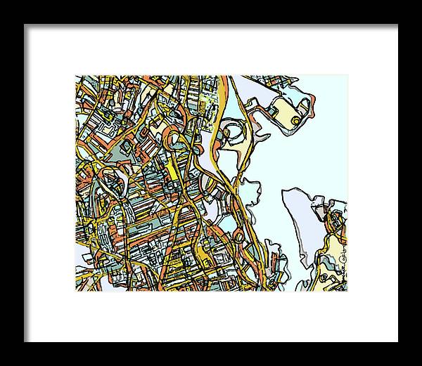 Boston Dorchester - Framed Print