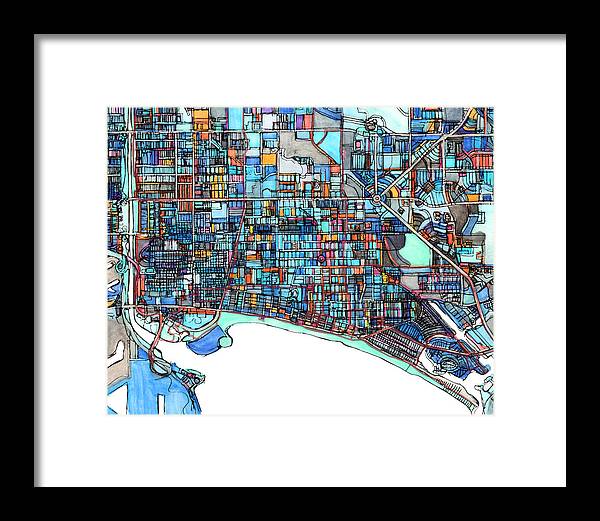 Long Beach - Framed Print